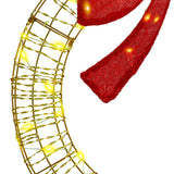 Ghirlanda con 60 LED Bianco caldo 75 cm PET