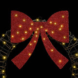 Ghirlanda con 60 LED Bianco caldo 75 cm Rattan