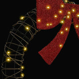 Ghirlanda con 60 LED Bianco caldo 75 cm Rattan