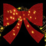 Ghirlanda con 80 LED Bianco caldo 90 cm Rattan