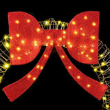 Ghirlanda con 150 LED Bianco caldo 120 cm Rattan