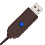 Ghirlanda con 150 LED Bianco caldo 120 cm Rattan