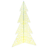 Albero di Natale con 240 LED Bianco caldo 180 cm Acrilico