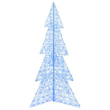 Albero di Natale con 240 LED Blu 180 cm Acrilico