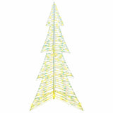 Albero di Natale con 240 LED Bianco caldo 180 cm PET