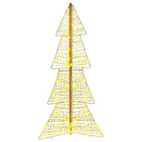 Albero di Natale con 100 LED Bianco caldo 120 cm PET