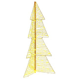 Albero di Natale con 160 LED Bianco caldo 150 cm PET