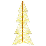 Albero di Natale con 160 LED Bianco caldo 150 cm PET