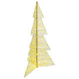 Albero di Natale con 240 LED Bianco caldo 180 cm PET