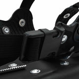 Ciaspole 3 in 1 Argento e Nero 63 x 21 cm Alluminio e HDPE