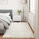 Tappeto Pecora Tafalla Bianco 100 x 200 cm Poliestere