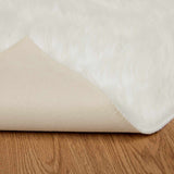 Tappeto Pecora Tafalla Bianco 200 x 200 cm Poliestere