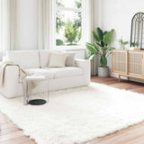 Tappeto Pecora Tafalla Bianco 200 x 200 cm Poliestere