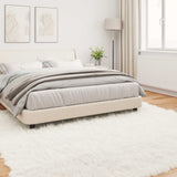 Tappeto Pecora Tafalla Bianco 200 x 200 cm Poliestere