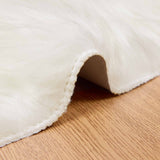 Tappeto Pecora Tafalla Bianco  100 cm Poliestere