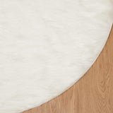 Tappeto Pecora Tafalla Bianco  100 cm Poliestere