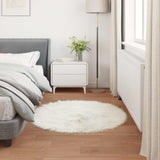 Tappeto Pecora Tafalla Bianco  100 cm Poliestere