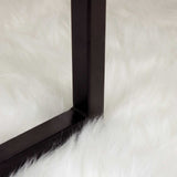 Tappeto Pecora Tafalla Bianco 50 x 80 cm Poliestere