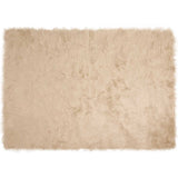 Tappeto Pecora Tafalla Beige 140 x 200 cm Poliestere