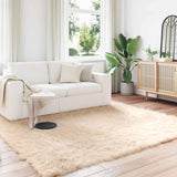 Tappeto Pecora Tafalla Beige 240 x 240 cm Poliestere