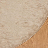 Tappeto Pecora Tafalla Beige  80 cm Poliestere
