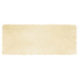 Tappeto in finta TAFALLA Crema 80 x 200 cm Poliestere