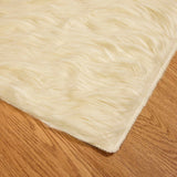 Tappeto Pecora Tafalla Crema 240 x 240 cm Poliestere