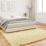Tappeto Pecora Tafalla Crema 240 x 240 cm Poliestere