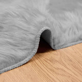 Tappeto Pecora Tafalla Grigio 60 x 110 cm Poliestere