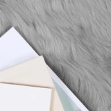 Tappeto Pecora Tafalla Grigio 60 x 110 cm Poliestere