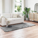 Tappeto Pecora Tafalla Grigio 80 x 250 cm Poliestere