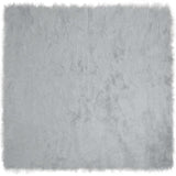Tappeto Pecora Tafalla Grigio 120 x 120 cm Poliestere