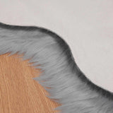 Tappeto Pecora Tafalla Grigio 50 x 80 cm Poliestere