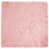 Tappeto Pecora Tafalla Rosa 200 x 200 cm Poliestere