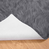 Tappeto Pecora Tafalla Antracite 120 x 170 cm Poliestere