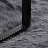 Tappeto Pecora Tafalla Antracite  160 cm Poliestere