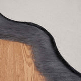 Tappeto Pecora Tafalla Antracite 50 x 80 cm Poliestere