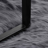 Tappeto Pecora Tafalla Antracite 80 x 120 cm Poliestere