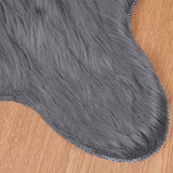 Tappeto Pecora Tafalla Antracite 80 x 120 cm Poliestere