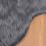 Tappeto Pecora Tafalla Antracite 80 x 120 cm Poliestere