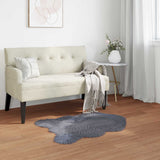 Tappeto Pecora Tafalla Antracite 80 x 120 cm Poliestere