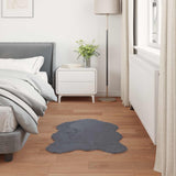 Tappeto Pecora Tafalla Antracite 80 x 120 cm Poliestere