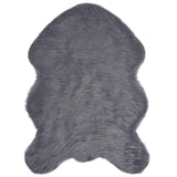 Tappeto Pecora Tafalla Antracite 80 x 120 cm Poliestere