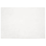 Tappeto in Pelliccia Sintetica di Coniglio Olite Bianco