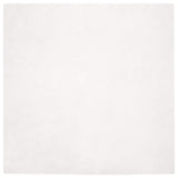 Tappeto in Pelliccia Sintetica di Coniglio Olite Bianco