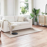 Tappeto in Pelliccia Sintetica di Coniglio Olite Beige