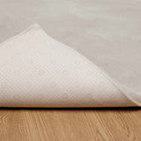 Tappeto in Pelliccia Sintetica di Coniglio Olite Beige