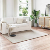 Tappeto in Pelliccia Sintetica di Coniglio Olite Beige