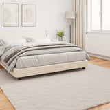 Tappeto in Pelliccia Sintetica di Coniglio Olite Beige
