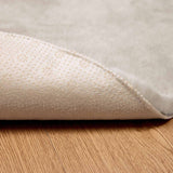 Tappeto in Pelliccia Sintetica di Coniglio Olite Beige  120 cm